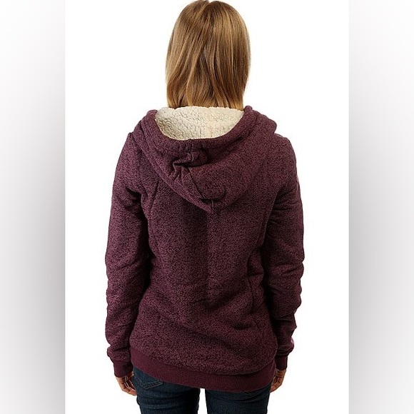 Roxy Sherpa Lined Hoodie - Picture 3 of 11